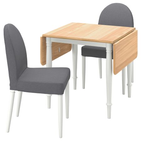 Стол и 2 стула, 74, 134x80 cm IKEA DANDERYD ДАНДЭРЮД, DANDERYD ДАНДЭРЮД 394.839.31