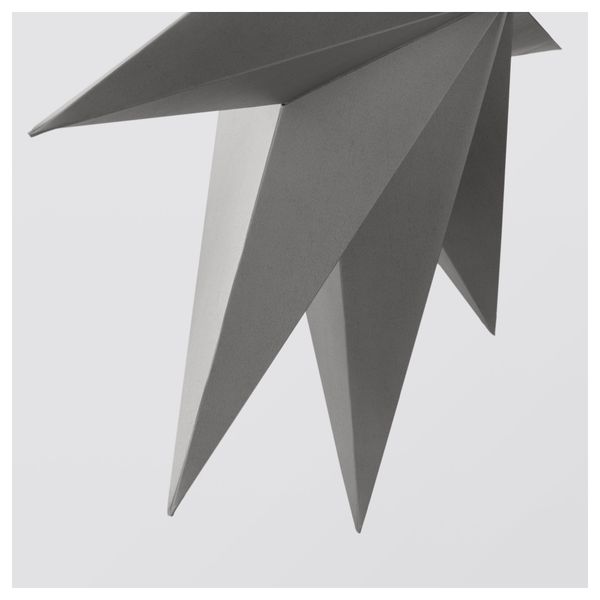 Абажур для подвесного светильника СТРОЛА, серый - схема-чертеж с размерами