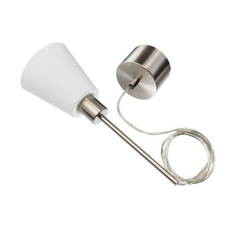Шнур-подвес с рассеивателем ЯНУАРИ, никелированный