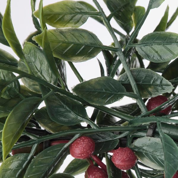 Искусственный венок, для/дома/улицы, зеленый, 33 см IKEA ВИНТЕРФЕСТ 804.368.28 - схема-чертеж с размерами