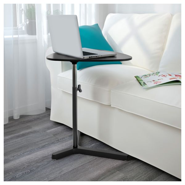 Подставка для ноутбука СВАРТОСЭН, черный (60x50 см) - схема-чертеж с размерами