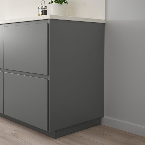 Накладная панель, темно-серый 39x106 см IKEA FÖRBÄTTRA ФОРБЭТТРА 304.559.99 - фото 3