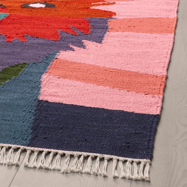 Ковер безворсовый, разноцветный, 175x200 см IKEA ИКЕА АРТ-ИВЕНТ 2019 704.353.63 - фото 2