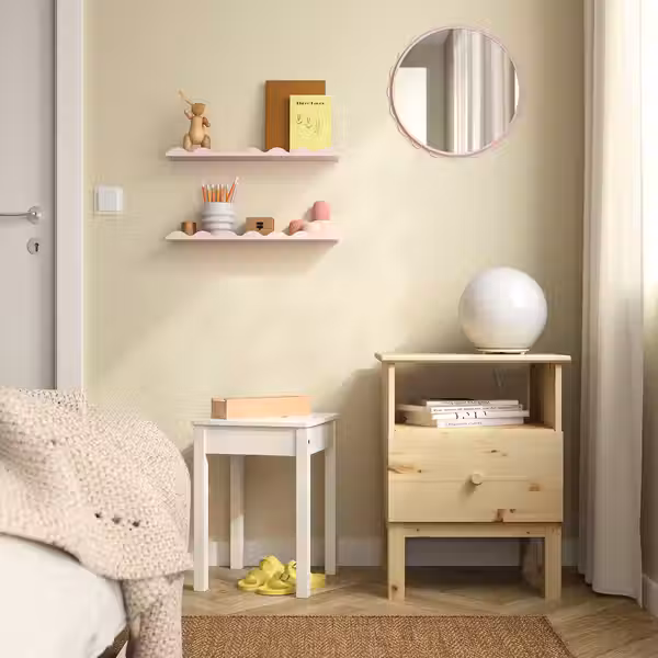 DAGGKAPRIFOL ДАГГКАПРИФОЛ Зеркало - светло-розовый 40 см - схема-чертеж с размерами