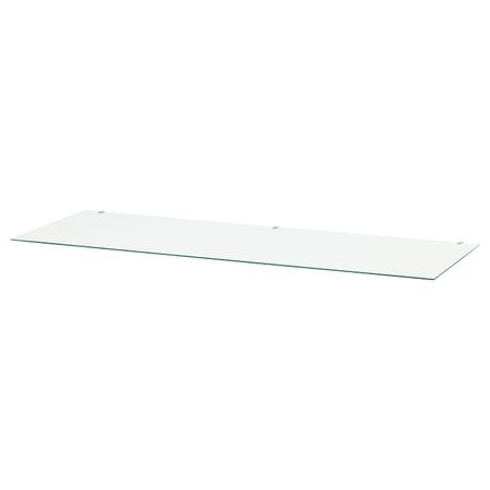 Стеклянная столешница, прозрачный 108x50 см IKEA HEMNES ХЕМНЭС 804.300.15