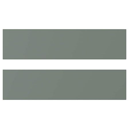Фронтальная панель ящика, серо-зеленый 40x10 см IKEA BODARP БОДАРП 804.357.01