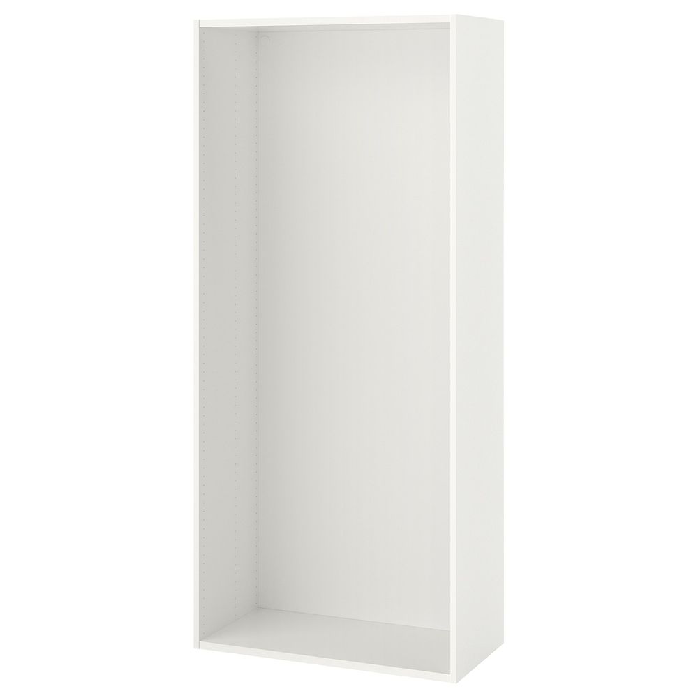 Каркас, белый 80x40x180 см IKEA OPPHUS ОПХУС 203.857.61 - схема-чертеж с размерами