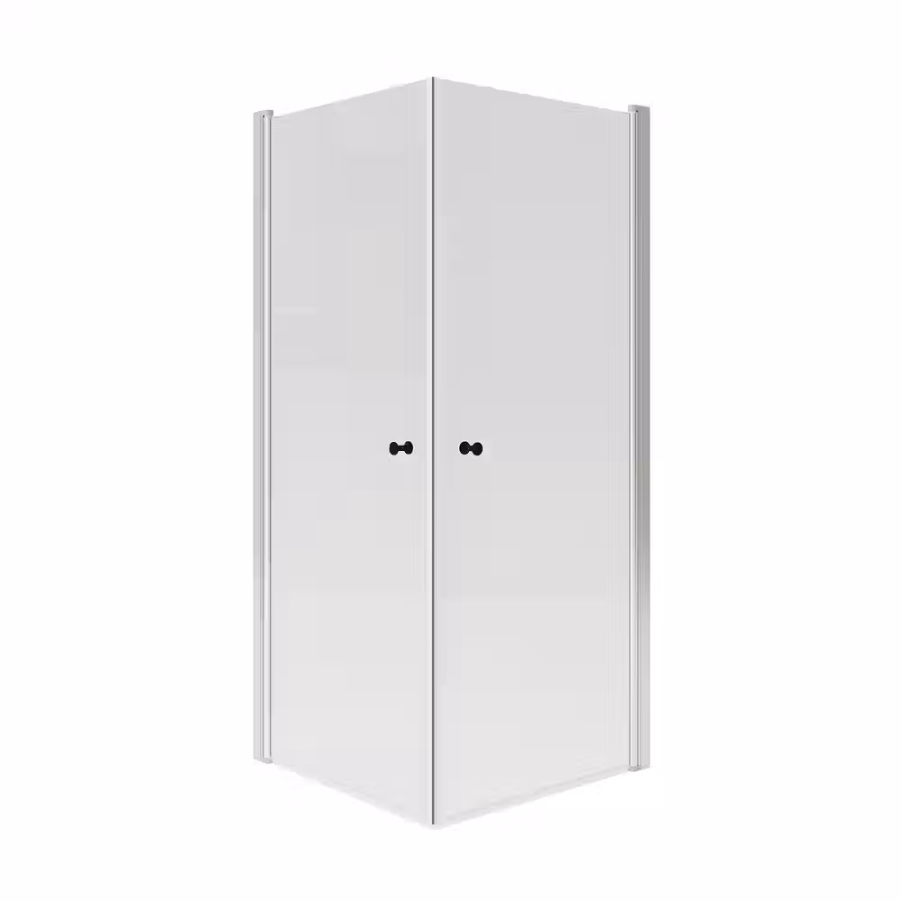 OPPEJEN Душевой уголок с 2 дверями/поддоном 86x86x202 см - фото 1