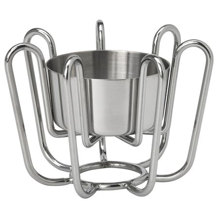 Подсвечник для греющей свечи, серебристый 6 см IKEA PÅSTÅDD ПОСТОДД 405.109.00