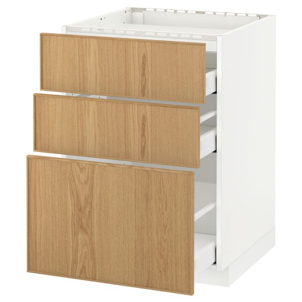 IKEA, вид спереди - схема-чертеж с размерами