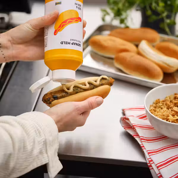 SENAP MILD Горчица мягкая 500 гр - схема-чертеж с размерами