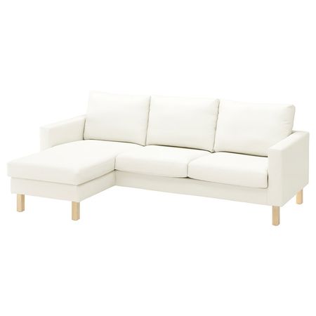 SALTSJÖBADEN САЛТСЁБАДЕН 3-местный диван с козеткой - Blekinge белый