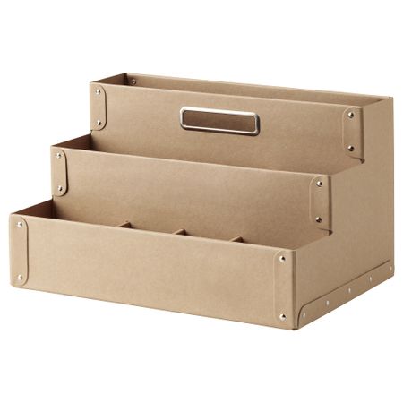 Подставка для канцелярских принадлежности ФЬЕЛЛА, естественный/бежевый (35x21 см)