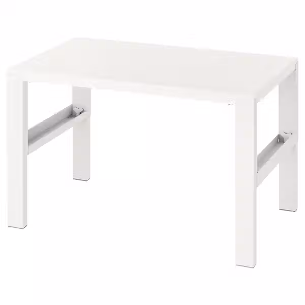 PÅHL Письменный стол - регулируемая высота белый 96x58 см - фото 1