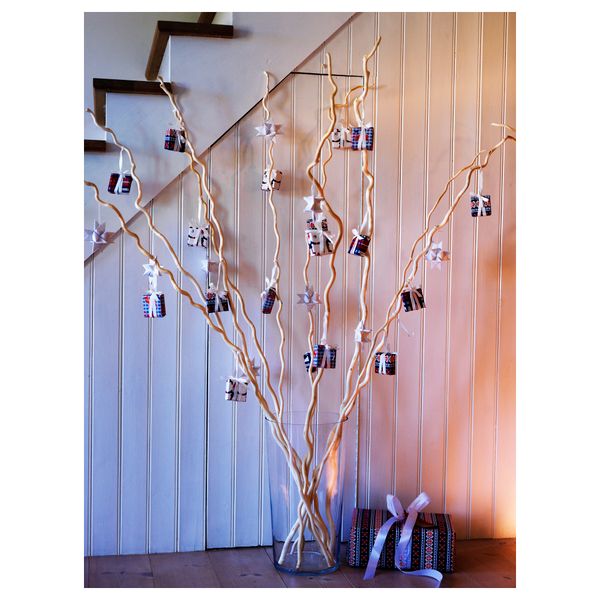 Украшение, палочка ТОРКА, естественный, витой (155 см) - схема-чертеж с размерами