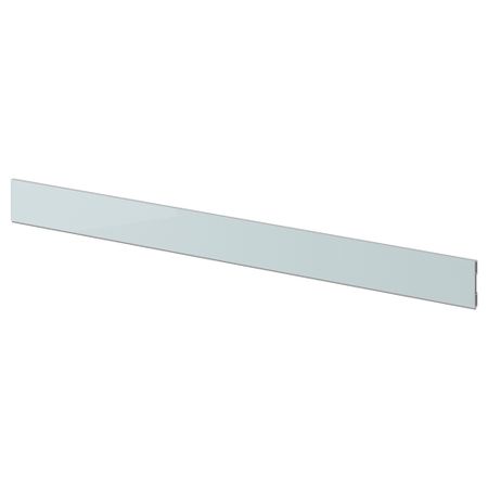 Цоколь, 220x8 см, глянцевый серо-синий светлый IKEA KSTALLARP СТАЛЛАРП КАЛЛАРП 805.201.67