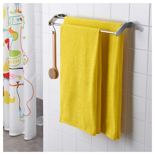 Простыня банная ГЭРЕН, ярко-желтый (100x150 см) - фото 3