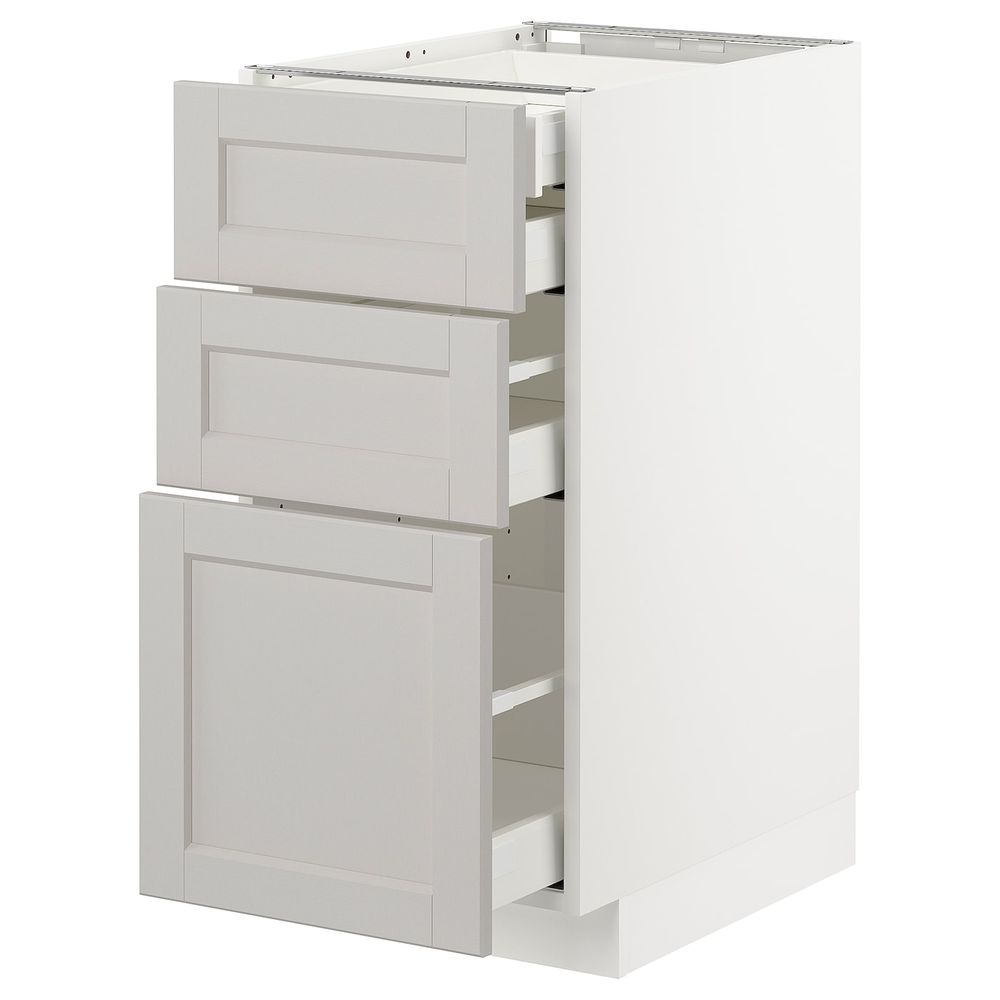 IKEA, вид спереди - схема-чертеж с размерами