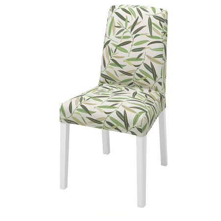 Стул, белый/Фогельфорс разноцветный IKEA BERGMUND БЕРГМУНД 193.881.00