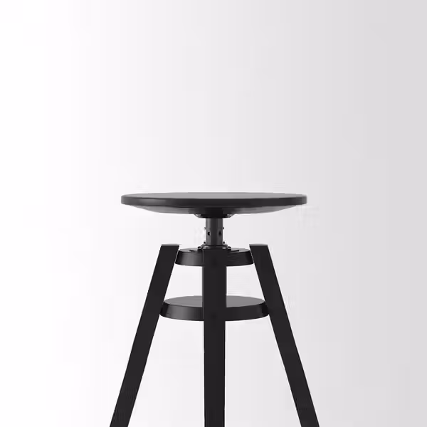 DALFRED Табурет барный - чёрный 63-74 см - фото 10