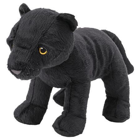 Мягкая игрушка, детеныш пантеры/черный 28 см IKEA MJUKHET МЬЮКХЕТ 705.068.12
