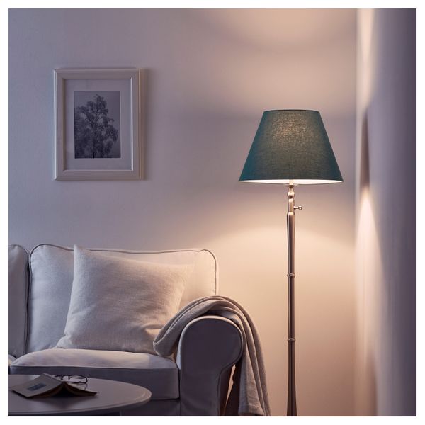 Абажур ОЛЬСТА, синий - схема-чертеж с размерами