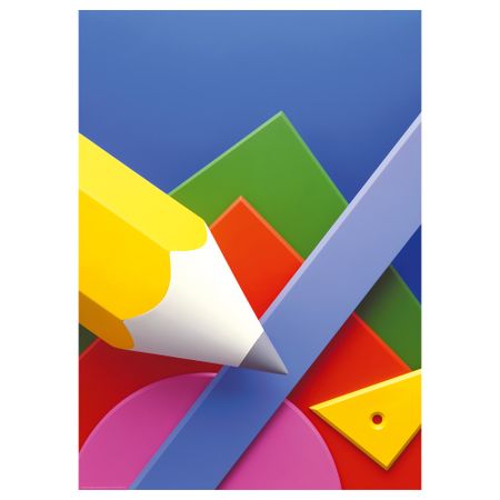 Постер, Геометрия, 50x70 см IKEA DRÖMBILD ДРЁМБИЛЬД 604.422.17