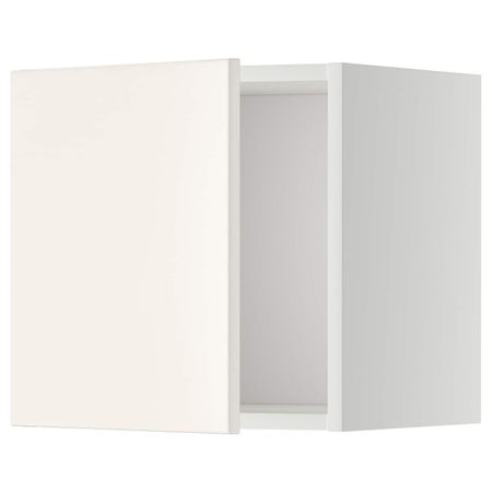 Шкаф навесной, белый/Веддинге белый 40x40 см IKEA METOD МЕТОД 992.234.74