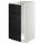 Напольный шкаф для мойки, мусорных конт, белый, Тингсрид черный 40x60 см IKEA МЕТОД 792.246.05