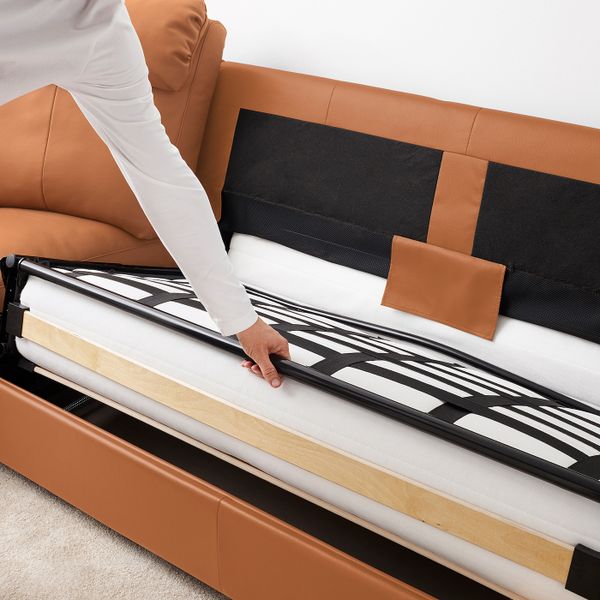 Угловой диван-кровать, 5-местный, Гранн/Бумстад золотисто-коричневый IKEA LIDHULT ЛИДГУЛЬТ 892.661.62 - фото 6