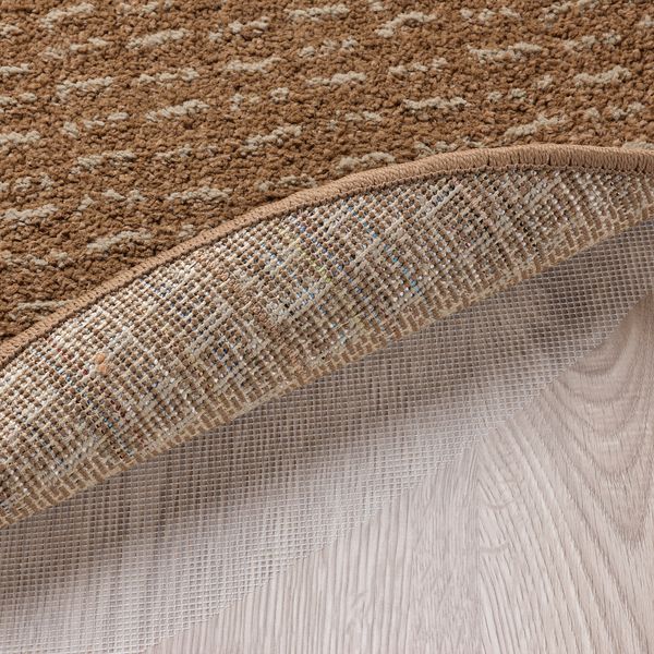 Ковер, короткий ворс, 80 см, светло-коричневый IKEA LANGSTED ЛАНГСТЕД 105.308.48 - схема-чертеж с размерами