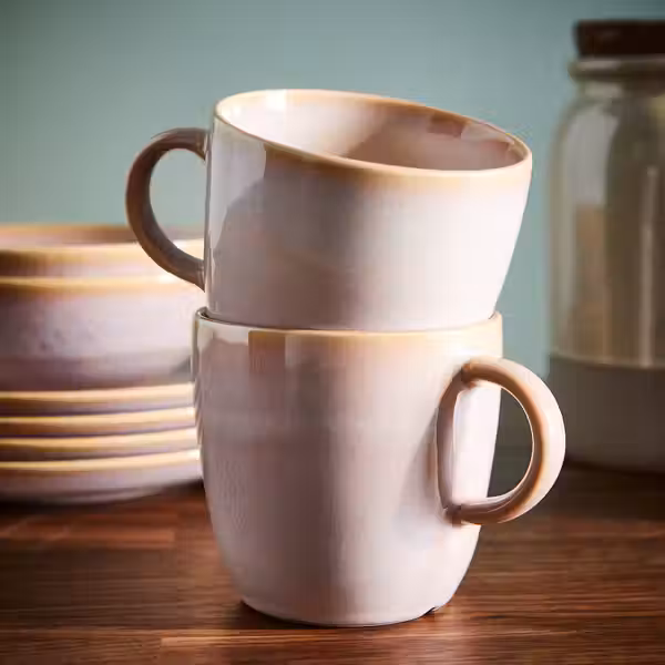 FÄRGKLAR Кружка - светло-розовый 42 сл - схема-чертеж с размерами