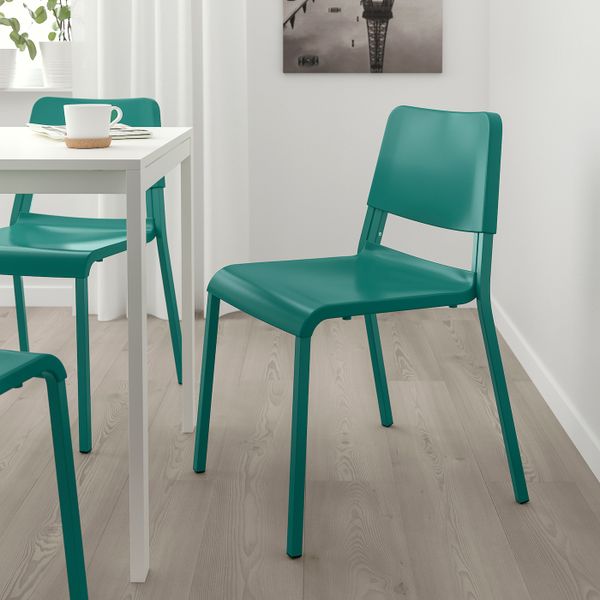 Стул, зеленый IKEA ТЕОДОРЕС 903.509.42 - фото 2