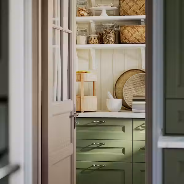 KANELMOTT КАНЕЛЬМОТТ Корзина для овощей/фруктов, 2 шт. - бамбук - фото 6