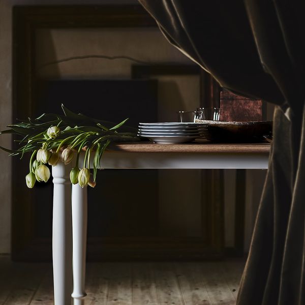 Стол обеденный, дубовый шпон/белый 130x80 см IKEA DANDERYD ДАНДЭРЮД 504.638.56 - фото 2