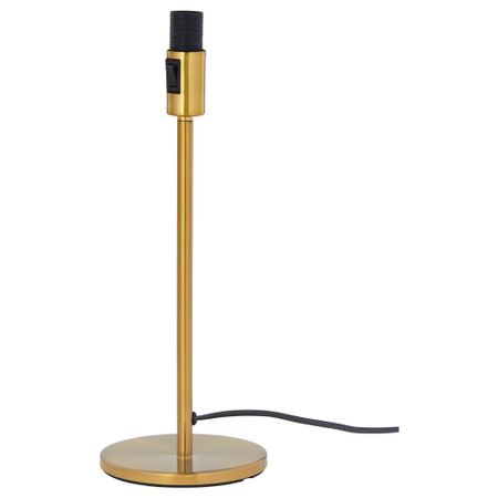 Основание настольной лампы РОДД, желтая медь