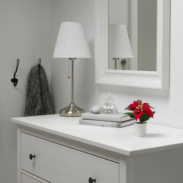 Искусственное растение и кашпо, для дома, улицы "Рождественская звезда"/красный 6 см IKEA FEJKA ФЕЙКА 204.745.78 - фото 2