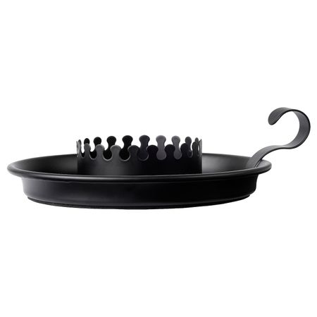 Подсвечник для формовой свечи, черный 5 см IKEA VINTER 2020 ВИНТЕР 2020 504.749.73