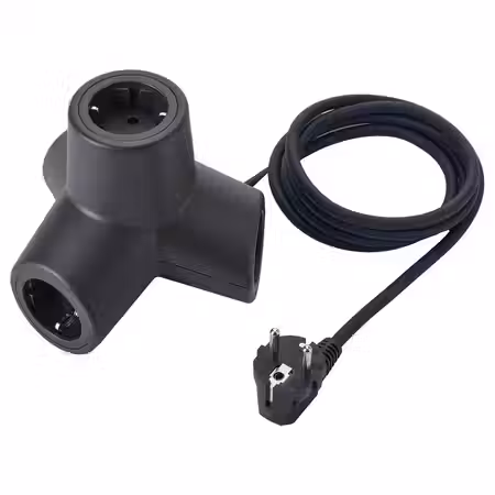 HORNFELS ХОРНФЕЛС Удлинитель - темно-серый 1.8 м