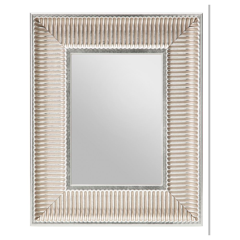 Зеркало СТОРЭБО, серебристый (38x47 см) - схема-чертеж с размерами