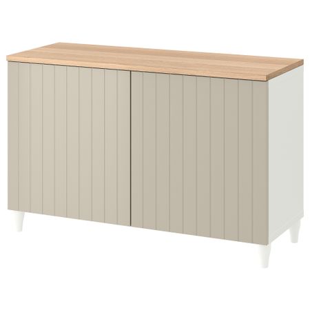 Комбинация для хранения с дверцами, 120x42x76 cm IKEA BESTÅ БЕСТО 193.877.23