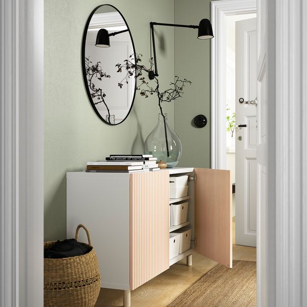 Комбинация для хранения с дверцами, 120x42x74 cm IKEA BESTÅ БЕСТО 694.214.42 - фото 3