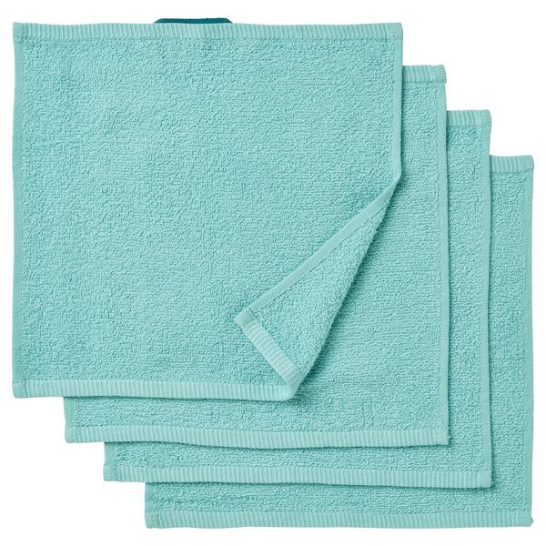 Полотенце, 30x30 см, бирюзовый IKEA DIMFORSEN ДИМФОРСЕН 805.128.79 - схема-чертеж с размерами