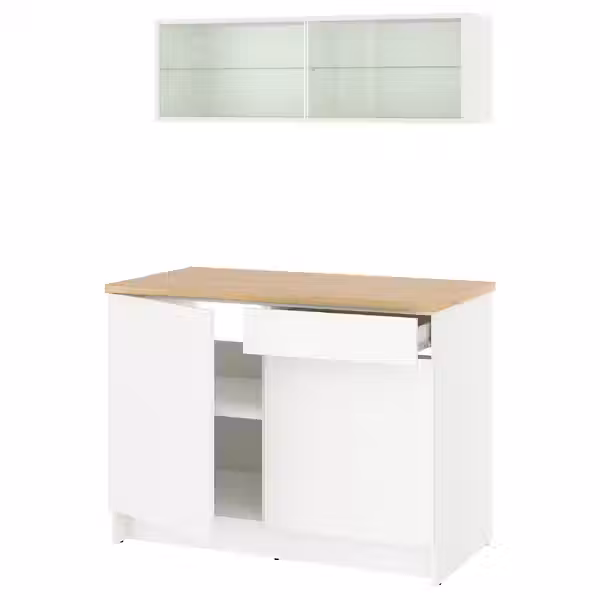 KNOXHULT Кухня - белый 120x61x220 см - фото 1