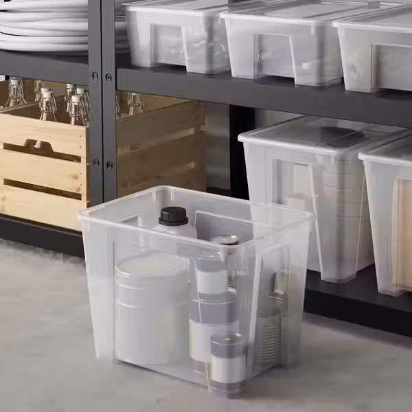 SAMLA Контейнер - прозрачный 39x28x28 см/22 л - фото 2