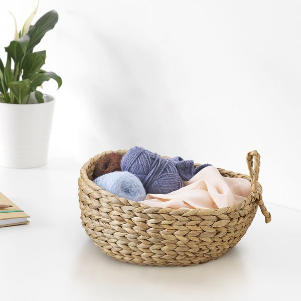 Корзина, водный гиацинт, 26x35x18 см IKEA HÖKRUBBA 905.818.67 - фото 2