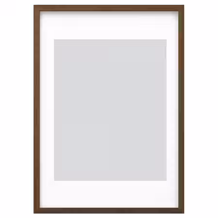 RÖDALM РЁДАЛЬМ Рама - под грецкий орех 50x70 см