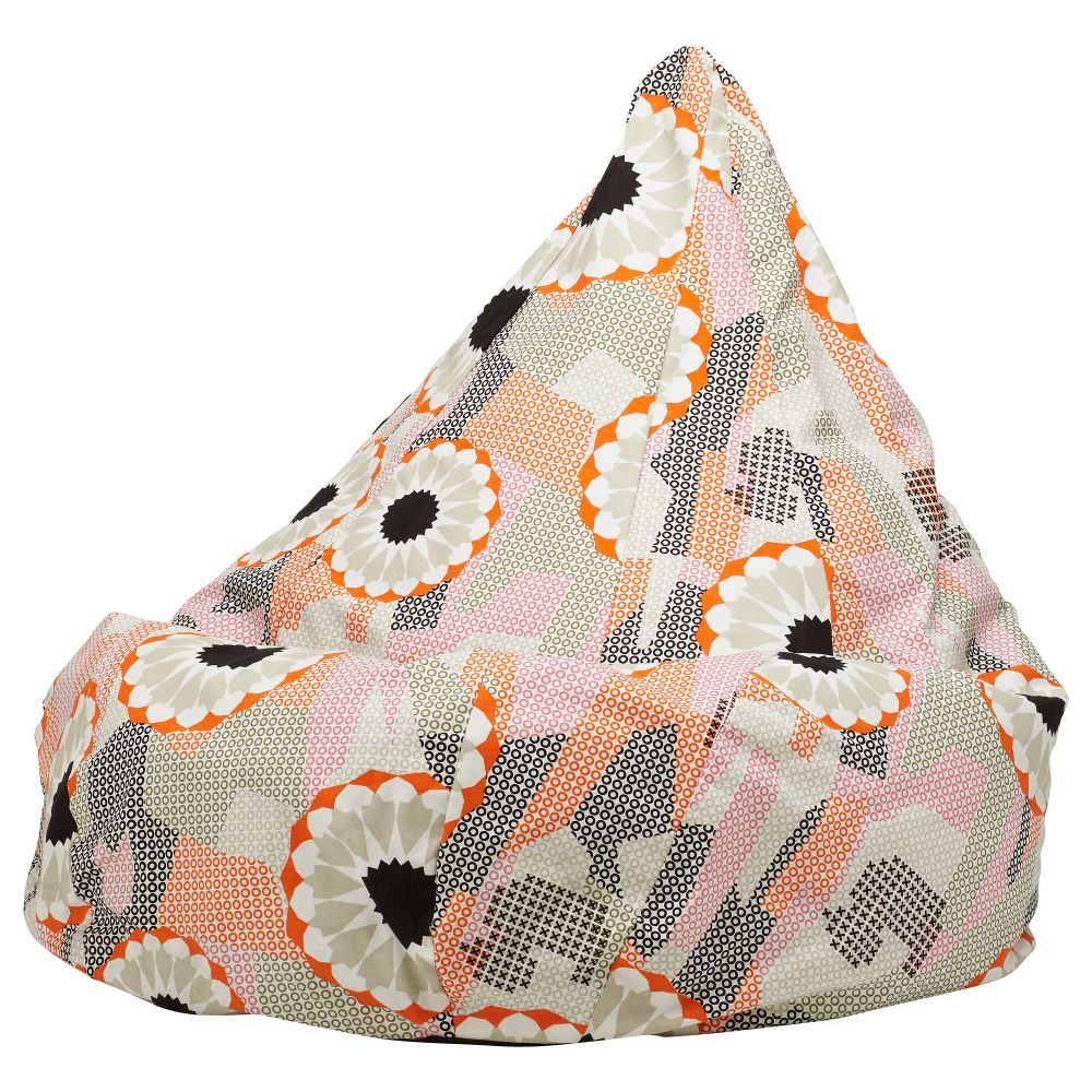 Пуфик-мешок ОЛМЕ, Анкарсвик разноцветный - схема-чертеж с размерами