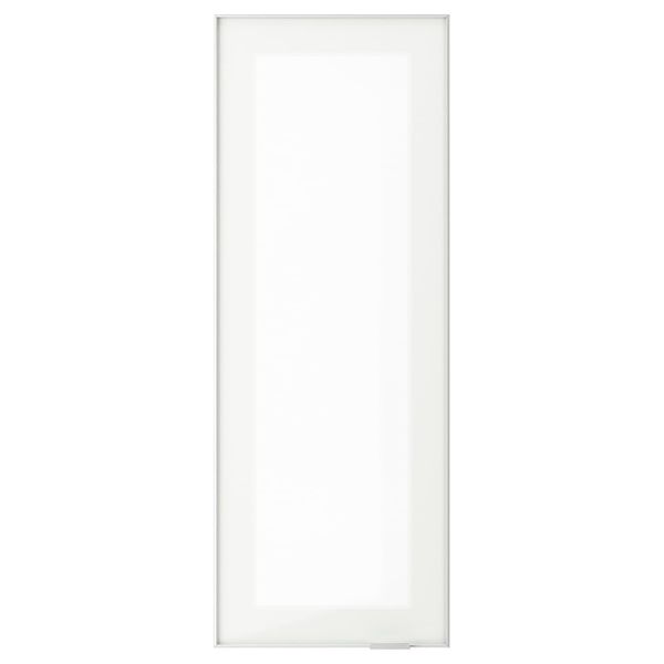 Стеклянная дверь, матовое стекло/алюминий 30x80 см IKEA JUTIS ЮТИС 003.873.46 - фото 1
