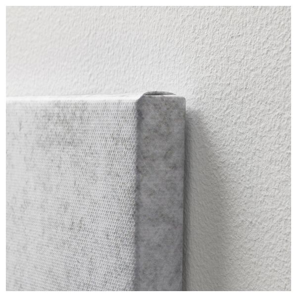 Картина с рамой БЬЁРКСТА, Кроны деревьев, цвет алюминия (140x100 см) - фото 5